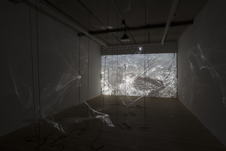 Exhibition view, Riikka Tauriainen – Intimacy of Strangers, sic! Elephanthouse, 2020-2021. Photo credit: Andri Stadler