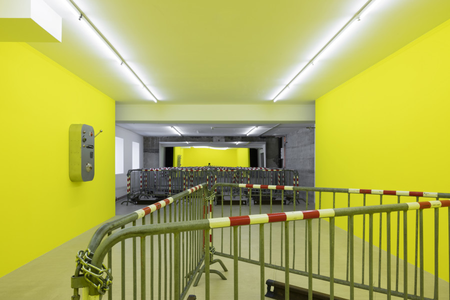 Exhibition view, Baker Wardlaw, Crisis Actor, For, Basel. Photography: Gina Folly / Copyright and courtesy of the artist and For, Basel