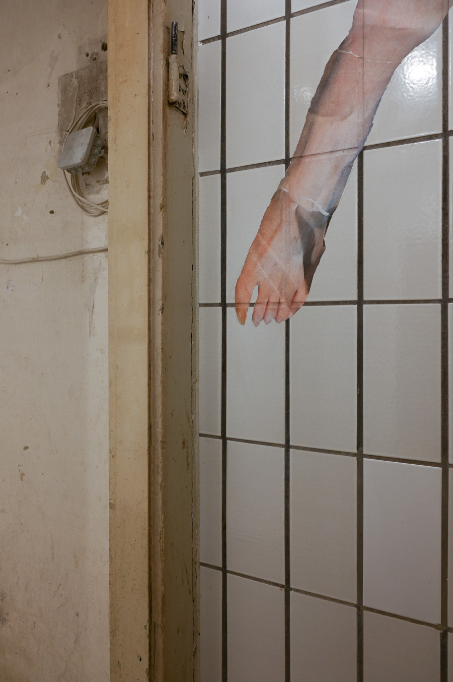 Protoplast, "when leg lament aperture" (detail), no date, Protoplast at Kaiserwache, Freiburg im Breisgau, 2026. Images courtesy of the artist and Kaiserwache. Photo: Stefan Lux.