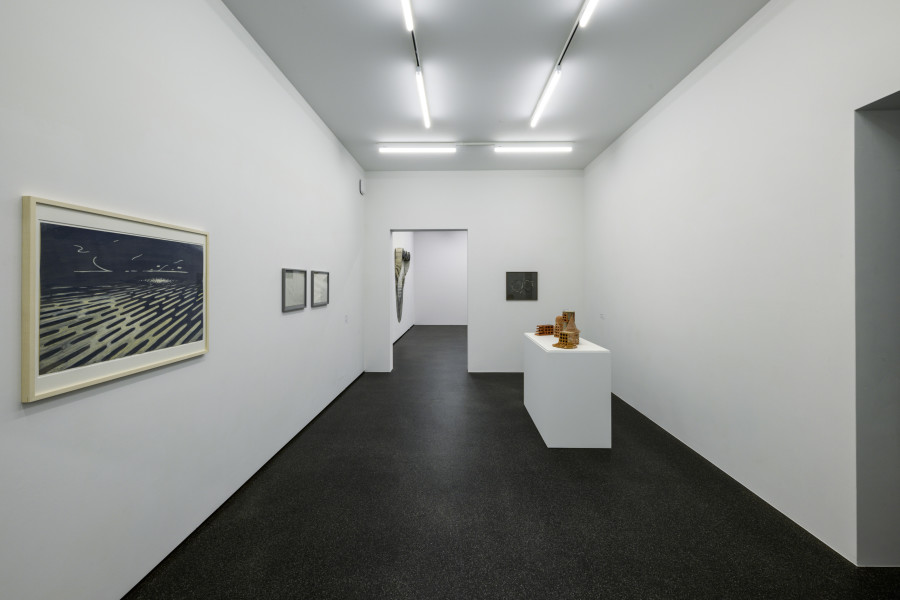 Installation view, Collection in Focus. Hugo Suter, Aargauer Kunsthaus, 3.9. – 12.11.2023. Courtesy Aargauer Kunsthaus, Aarau, © Nachlass Hugo. Photo: René Rötheli, Baden