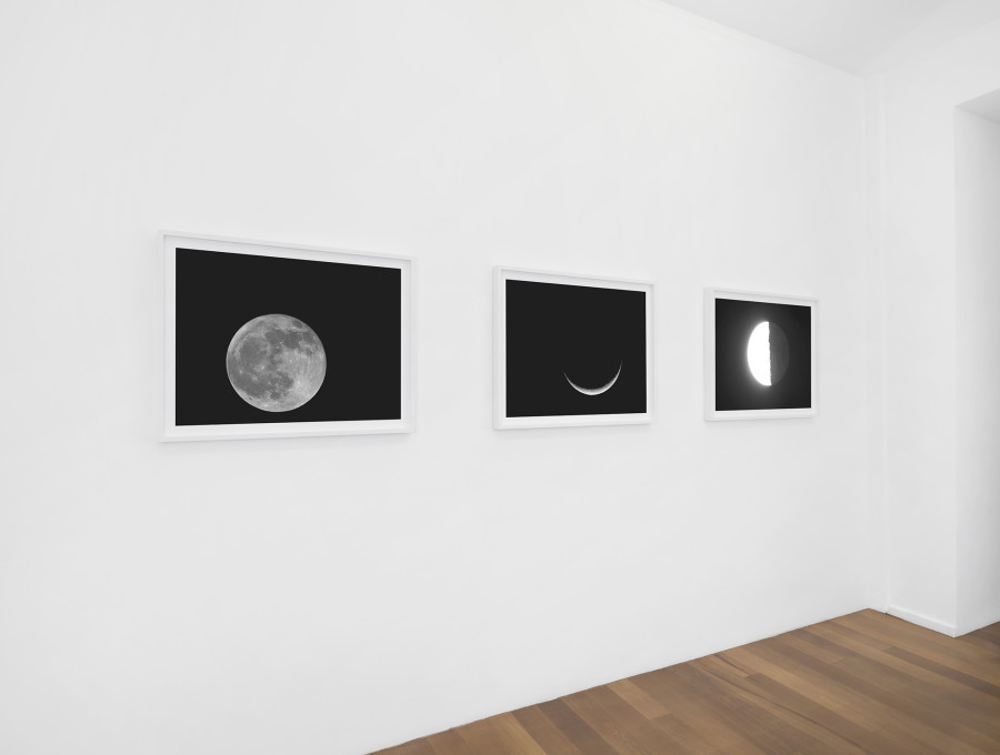 Exhibition view, Vera Lutter, xippas, 2022. Photo credit: Julien Gremaud