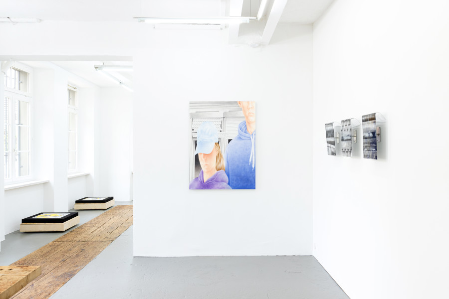 Installation view, The Incident Ray, Sebastian Haas & Sebastian Burger, KALI Gallery, Credits: Photos by Kim da Motta, KALI Gallery Lucerne 2023