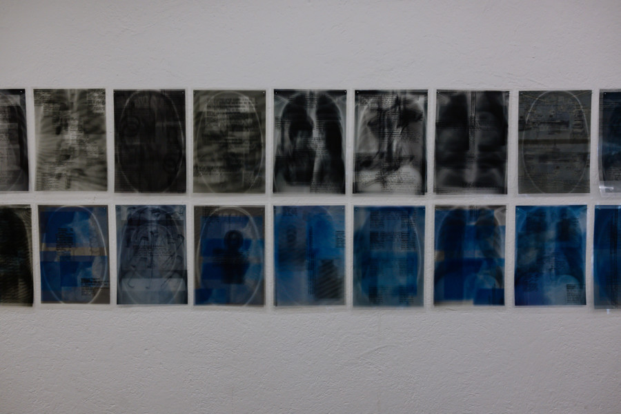 Exhibition view, LAFROFEE, Le silence des traces, 2025 / Photo : Julie Folly / Courtesy : the artist and WallStreet