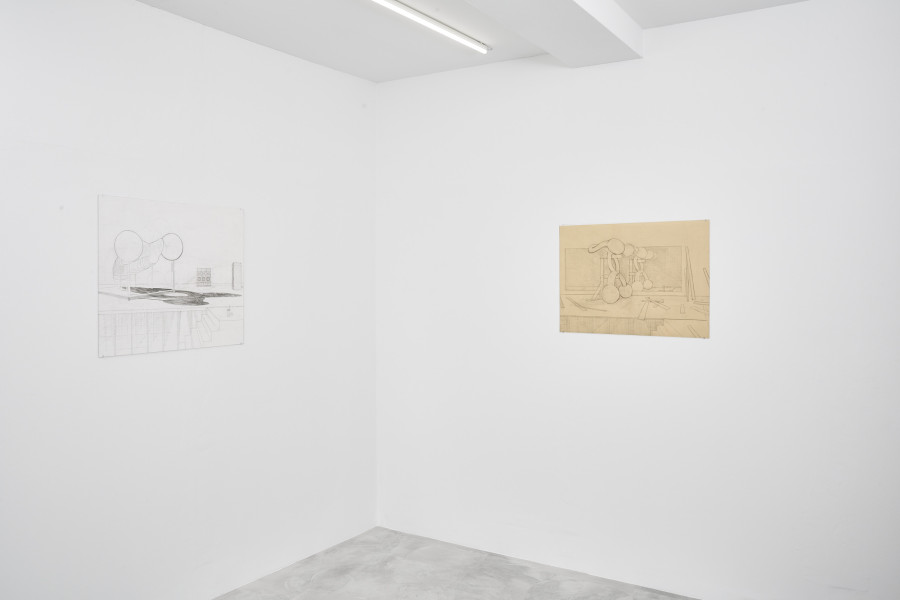Lointain Jardin, installation view, sentiment, Zürich. Photo credit: Philipp Rupp