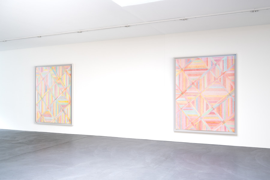 Exhibition view, Karim Noureldin, Tara, von Bartha, 2025, view on, Brea, all 2025. Photo: Finn Curry / von Bartha. Courtesy of the artist and von Bartha