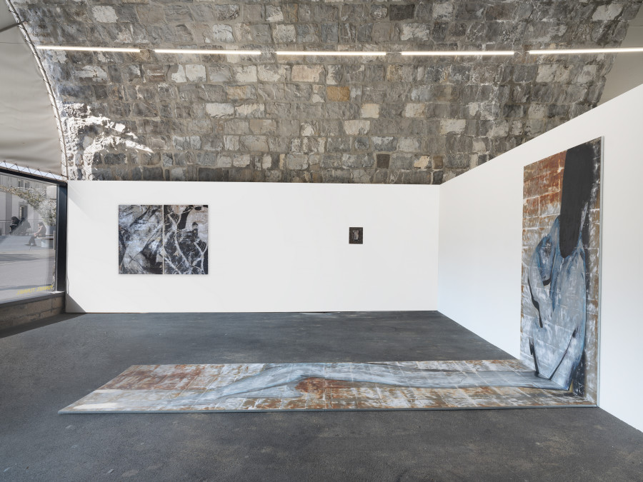 Installation view, James Bantone, Axial Desire, Tunnel Tunnel, Lausanne, 2026. Photo credit: Julien Gremaud