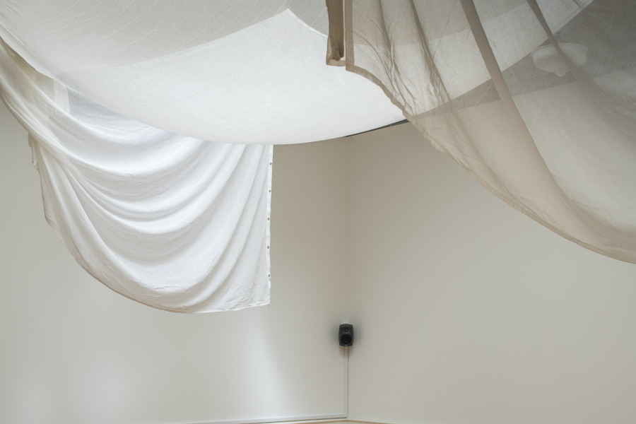 Exhibition view, Romane Chabrol Prudent, Here for Now, Société des Arts de Genève, 2024. Photo credit: Greg Clement