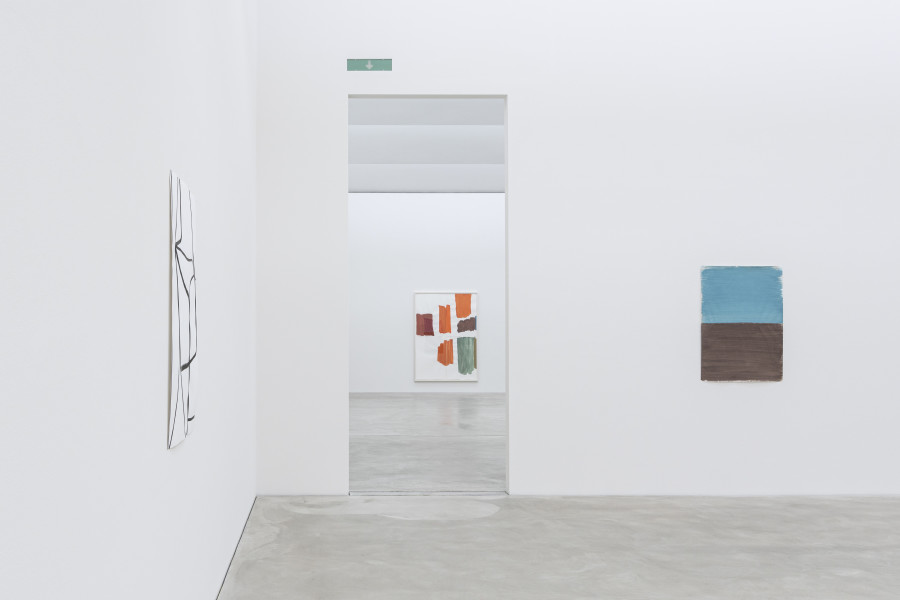 Silvia Bächli, Ausstellungsansicht Dass eins zum anderen wurde. Welches welches ist?, Kunst Museum Winterthur, 2024. Foto: Reto Kaufmann, Zürich