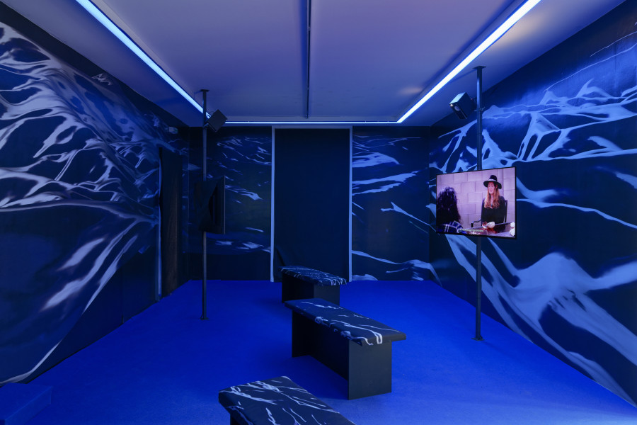 Exhibition view, Florent Meng Lechevallier, The Analogue Tracks, Villa du Parc, 2024. Photo credit: Aurélien Mole