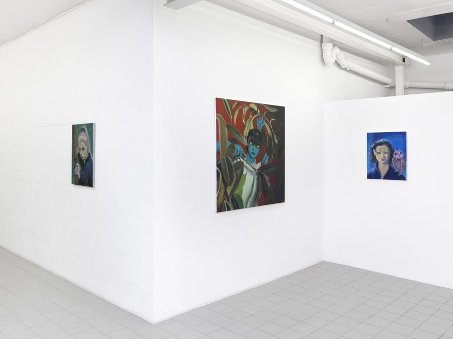 Lian Zhang: The Rabbit Who Hunts Tigers, Exhibition view, 2023, Photo : Annik Wetter, Courtesy the artist and Sebastien Bertrand Gallery.
