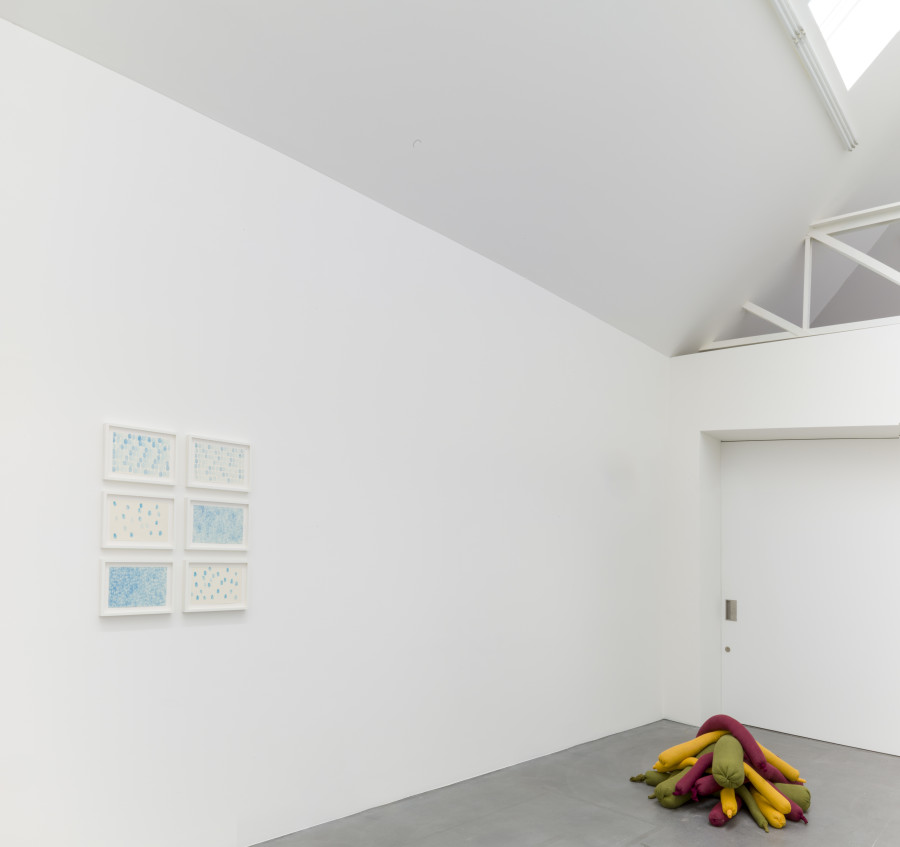 Installation View, Barry Flanagan at von Bartha, Basel, 21 May – 31 July 2021. Image courtesy the Estate of Barry Flanagan and von Bartha. Photo: Simon Schwyzer.