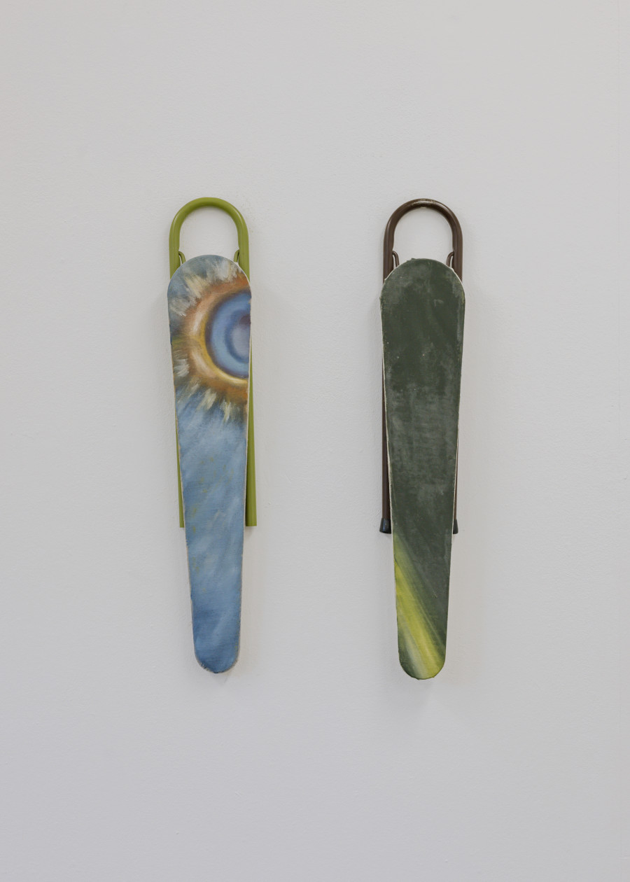 Yann Stéphane Bisso, Way to blue / From the morning, 2025/2022 / Photo : Julie Folly / Courtesy : the artist and WallStreet