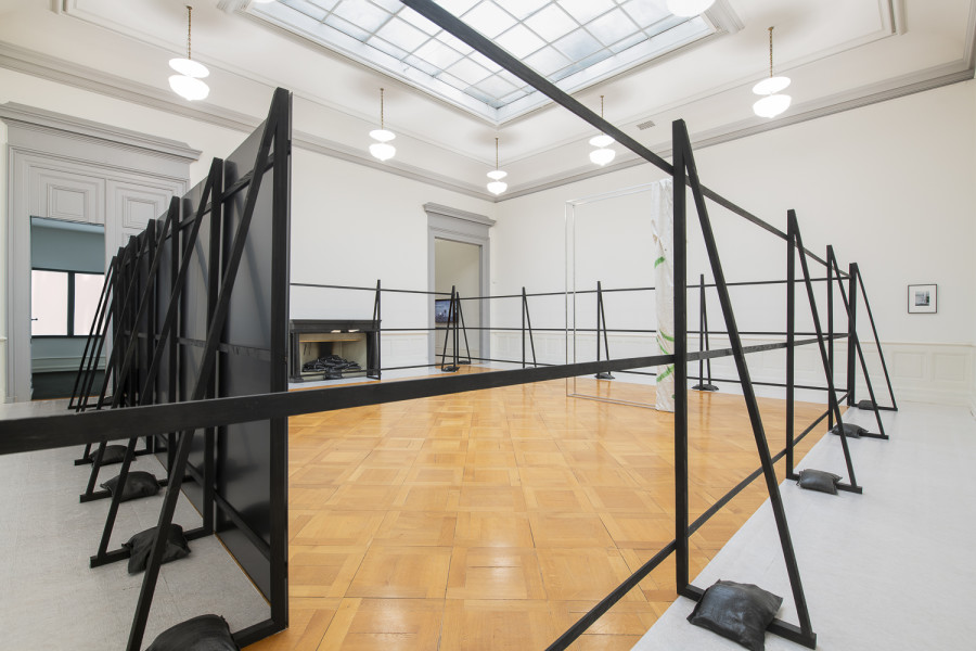 Exhibition view, Yul Tomatala, FAUX JOUR, Société des Arts de Genève, 2025. Photo credit: Greg Clément