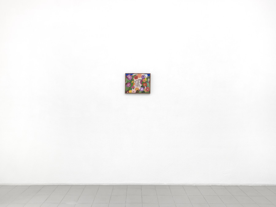 Michael Hilsman: Landscapes With Flowers, 2023, Courtesy : the artist and Sébastien Bertrand, Geneva, exhibition views : Annik Wetter