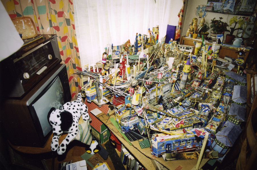 The Trolleybus Station in Willem van Genk's livingroom