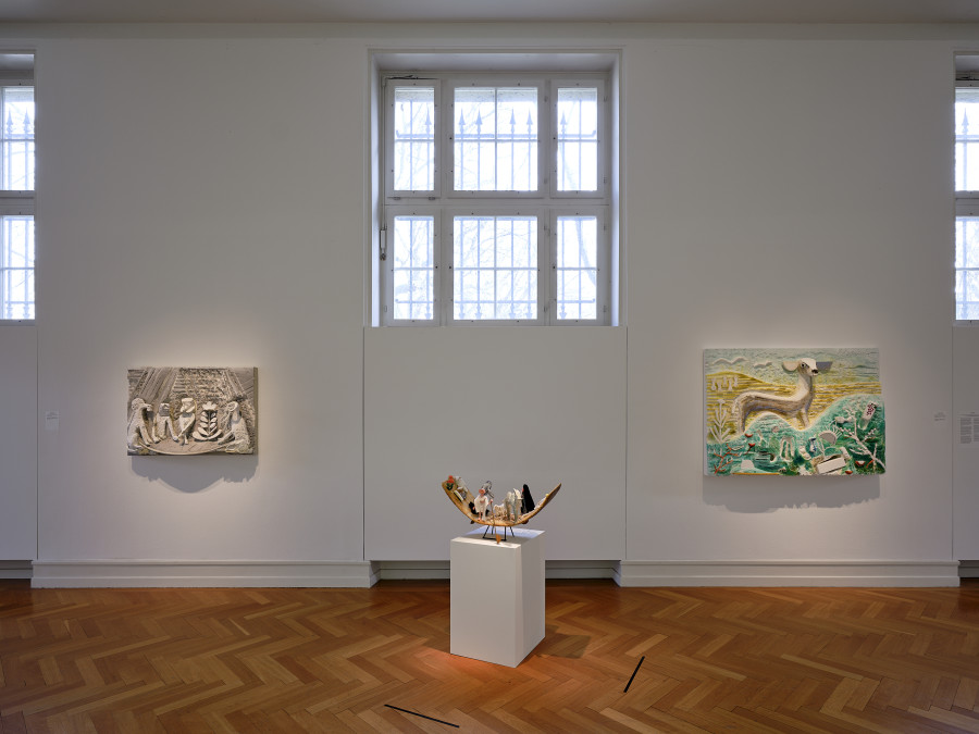 Lin May Saeed, exhibition views, Kunsthalle Bern, 2026. Photo: David Aebi. Courtesy: Estate Lin May Saeed; Jacky. Strenz, Frankfurt am Main.