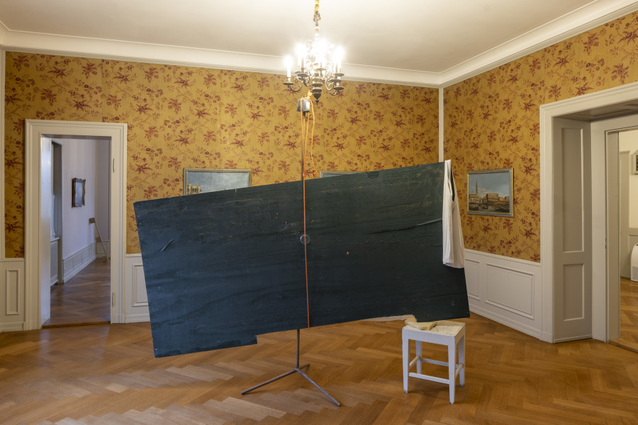 Installation view, Eric Hattan – Five O'Clock Shadow, 2023, Museum Langmatt, Baden.