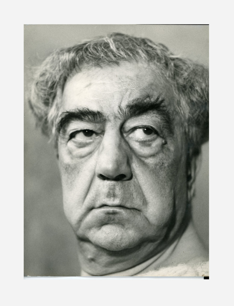 Federico Fellini, Mimmo Cattarinich (Satyricon, 1969, Trimalcione — Mario Romagnoli il Moro #002)