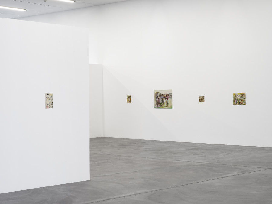 Elene Chantladze, As in a Melody or a Bird’s Nest, Kunsthalle Zürich, 2023. Foto / Image: Cedric Mussano