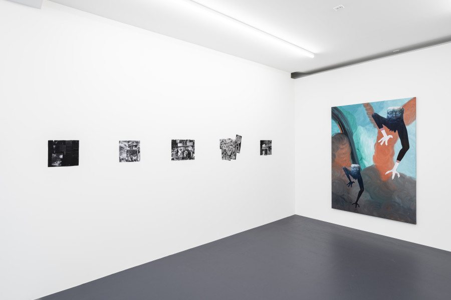 Exhibition view, Bada-Bing!, Monster Chetwynd, Galerie Gregor Staiger, Zurich, 2025. Photo: Galerie Gregor Staiger