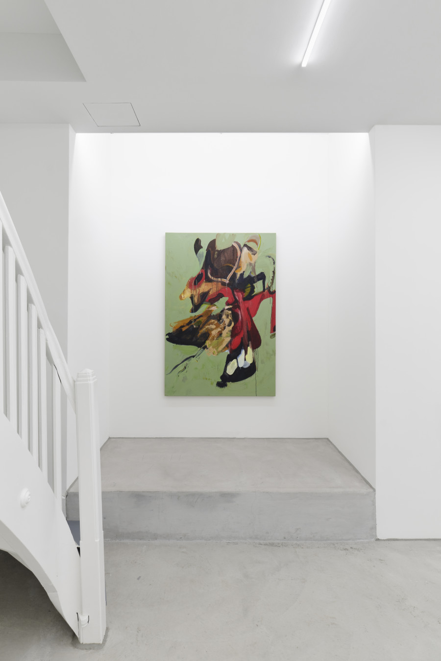 Installation view, Emma McMillan, HARUSPEX, Galerie Philippzollinger, 2024.
