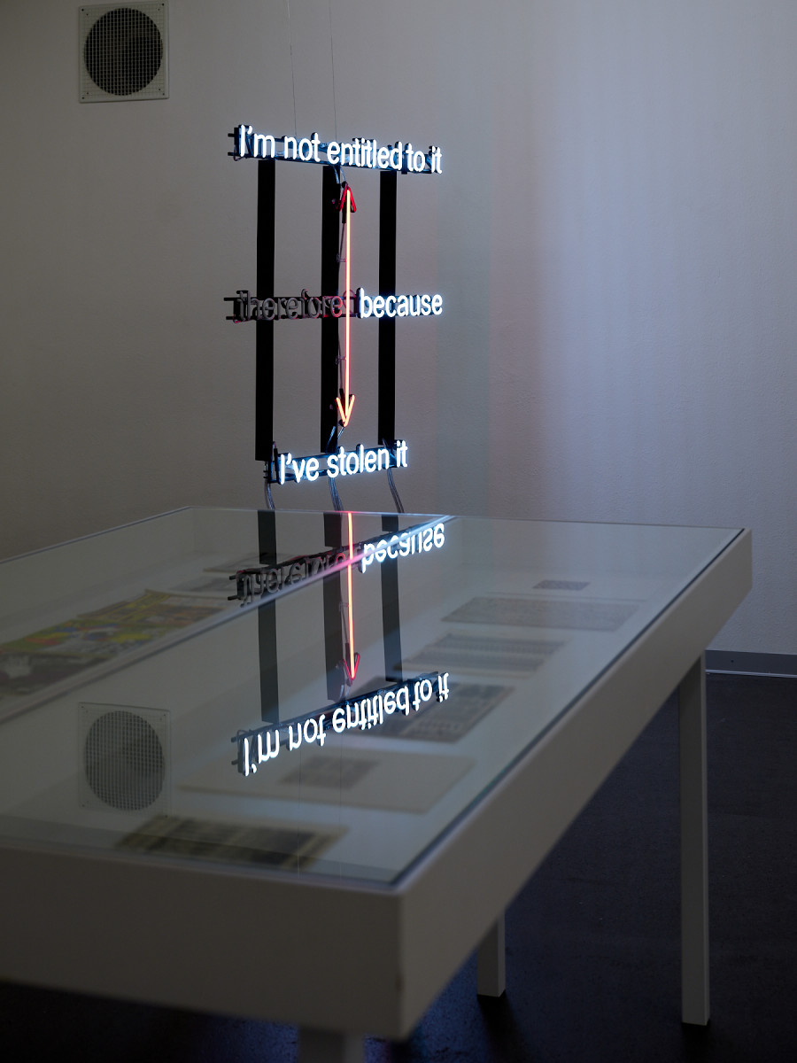 Exhibition view, Ja, wir kopieren!, Strategien der Nachahmung in der Kunst seit 1970, Kunstmuseum Solothurn, 2022. Photo credit: David Aebi © Kunstmuseum Solothurn