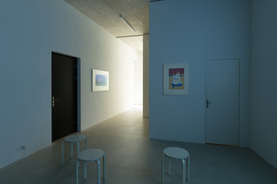 Installation view, Julian Irlinger, Ludwig, Damien & The Love Guru, 2024. Courtesy of the artist and Damien & The Love Guru, Brussels/Zürich. Photo: Claude Barrault