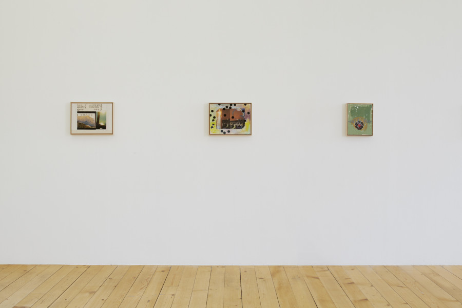 Exhibition view, Elise Corpataux, Life isn't good it's excellent, Kunsthalle Friart Fribourg, 2023. Photo : Guillaume Python. Courtesy of the artist and Kunsthalle Friart Fribourg