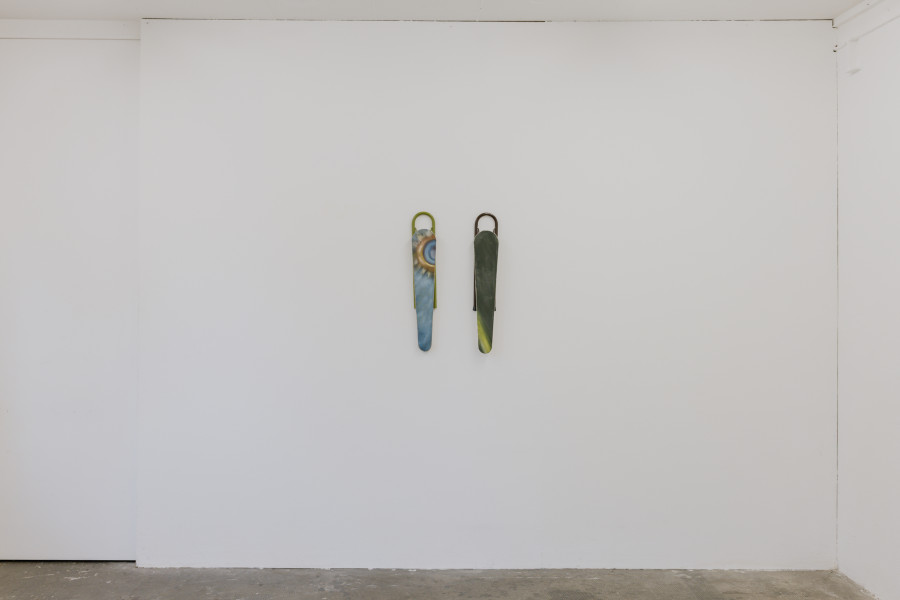 Yann Stéphane Bisso, Way to blue / From the morning, 2025 / Photo : Julie Folly / Courtesy : the artist and WallStreet