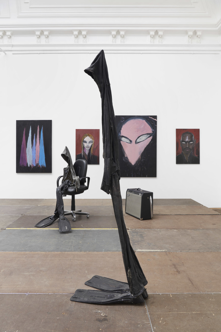 Tobias Spichtig, Everything No One Ever Wanted, Kunsthalle Basel, 2024, exhibition view, photo: Philipp Hänger / Kunsthalle Basel
