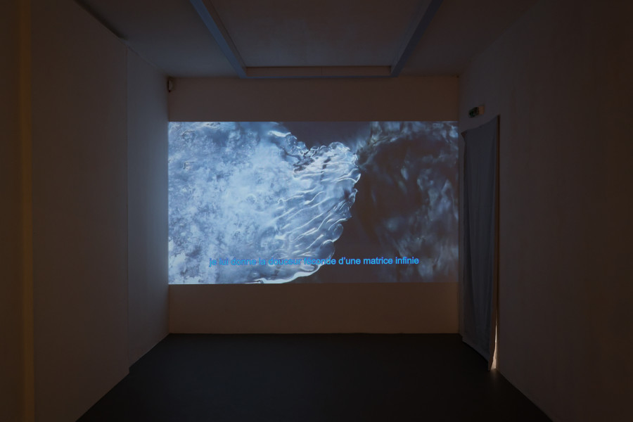 Exhibition view, 4 rivières, Eric Giraudet de Boudemange, Villa du Parc, 2023-2024. Photo credit: Aurélien Mole