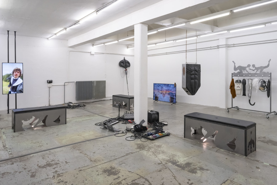 Nicola Genovese, Desireless, curated by Francesco Urbano Ragazzi, exhibition view, 2023.
