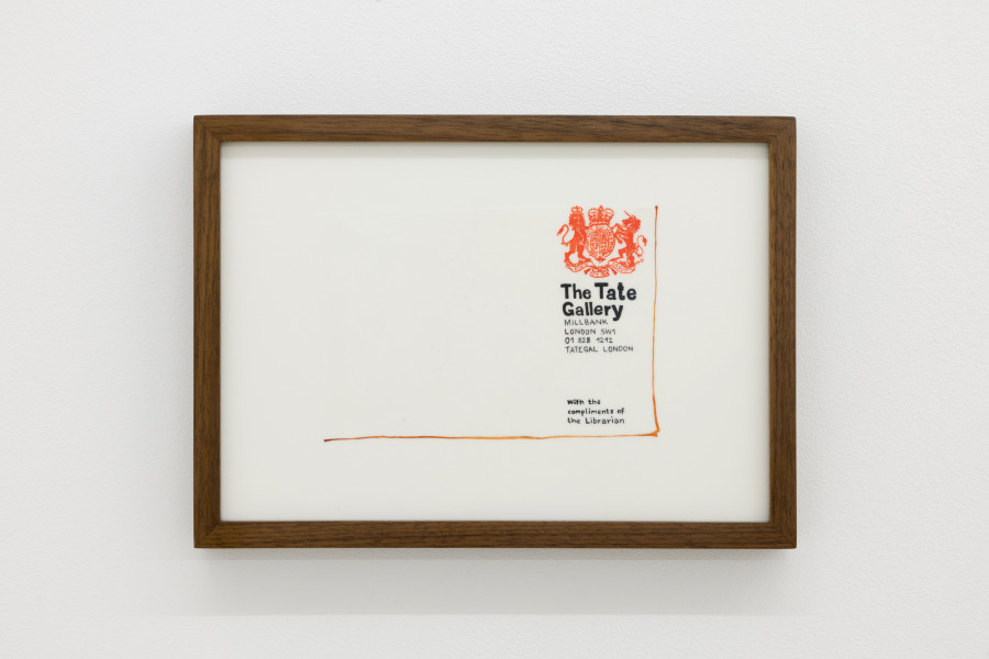 Lionne Saluz, With the compliments of the Librarian, 2023, aquarelle on polyester film, 22 x 16 cm. Photography: Gina Folly / all images copyright and courtesy of the artist and For, Basel
