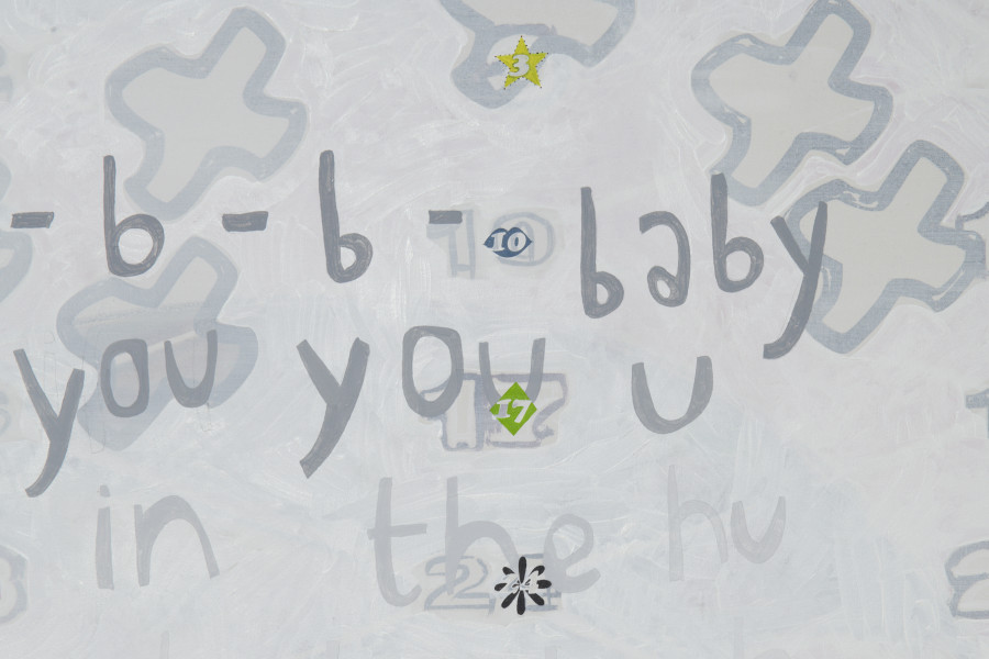 Elise Corpataux, B-b-b-b-b-baby (detail), 2023. Photo : Guillaume Python. Courtesy of the artist and Kunsthalle Friart Fribourg