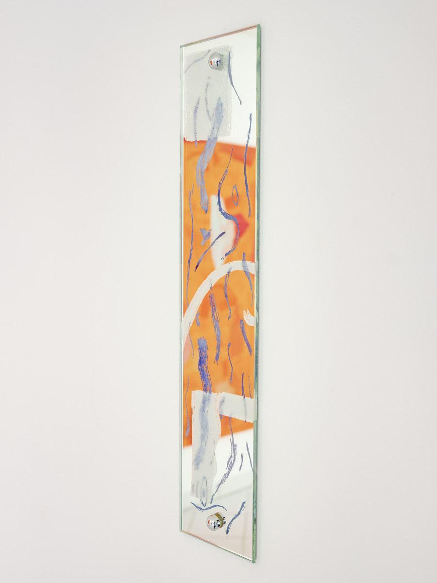 Zoé de Soumagnat, The water doubly sleep, installation view, 2022