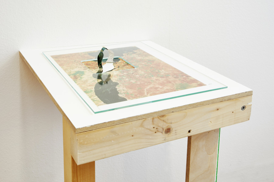 Exhibition view, Esther Kempf, WHITE WHITE NOISE, Zimmermannhaus Brugg, 2025. 90 Kilometer weisses weisses Rauschen, Zimmermannhaus © Kaspar Ruoff