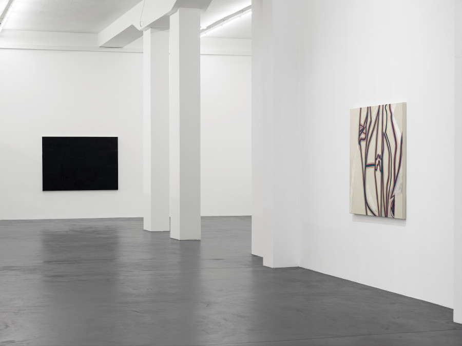 Installation view, Emil Michael Klein, Galerie Francesca Pia, Zurich, 2023-2024. Photo: Cedric Mussano