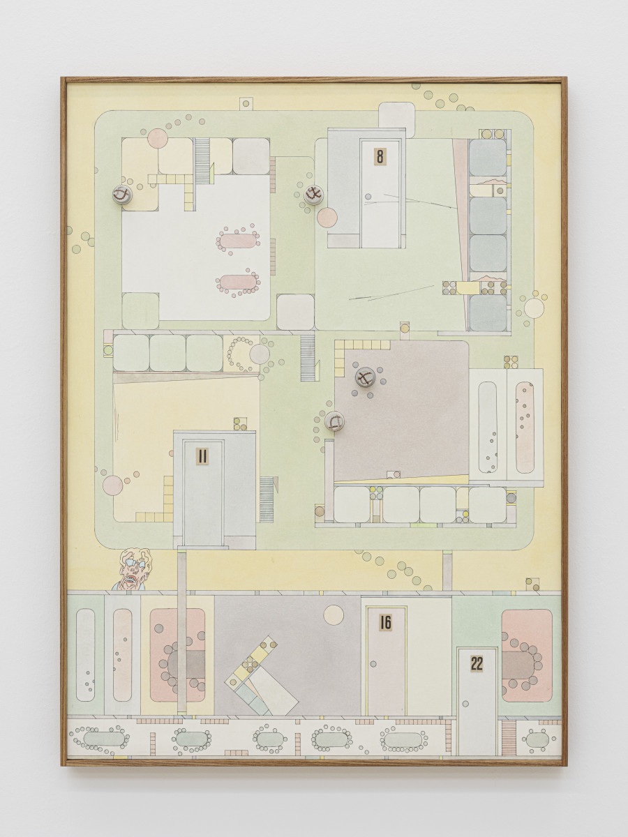 Alan Schmalz, Hallucination collective (rien là où il devrait y avoir quelque chose), 2026. Photo: Sebastian Verdon