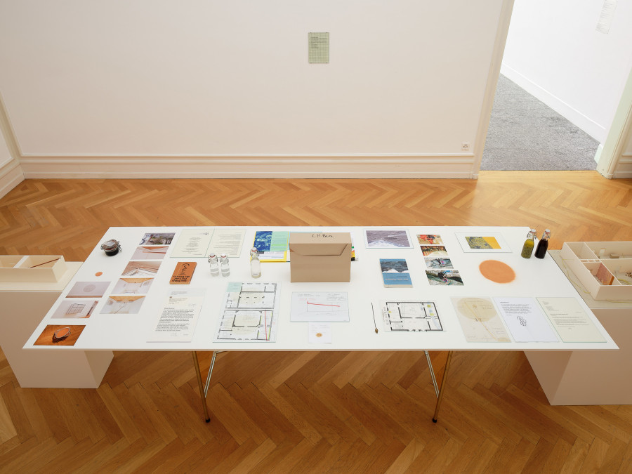 Exhibition view, Back to the Future, George Steinmann, Lofty Dryness. A growing Sculpture, 2003 – 2024, Kunsthalle Bern. Photo: David Aebi.