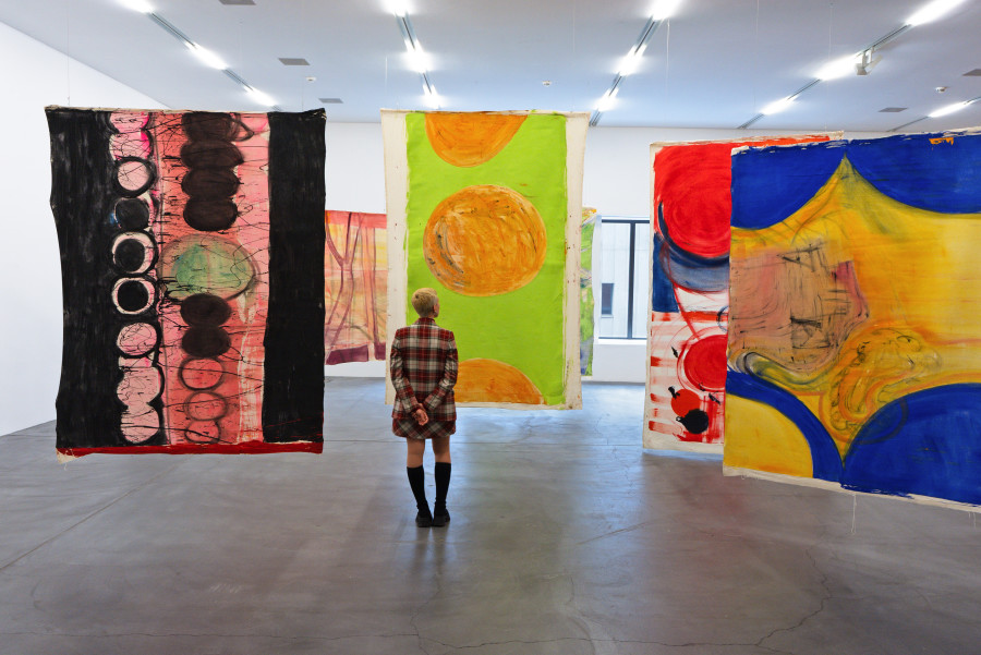 Vivian Suter, Ohne Titel, Mixed media on canvas. Sammlung Migros Museum für Gegenwartskunst. Photo: Studio Stucky, copyright Vivian Suter