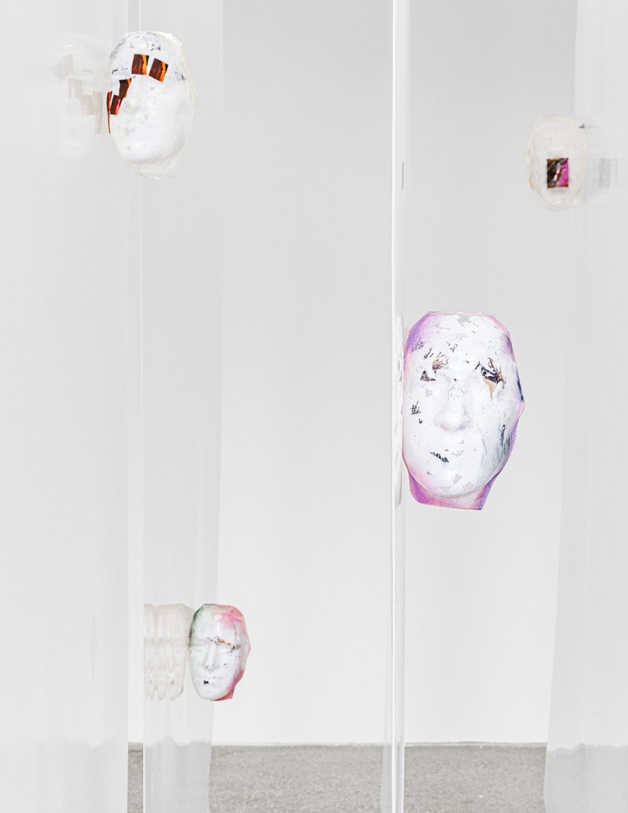 Exhibition view « Version Cue », Niels Trannois, I will give you a name... (dyslexie à escient), 2025, detail, CALM – Centre d’Art La Meute, Lausanne, Switzerland, 2025 / Photo: Théo Dufloo / Courtesy of the artist.