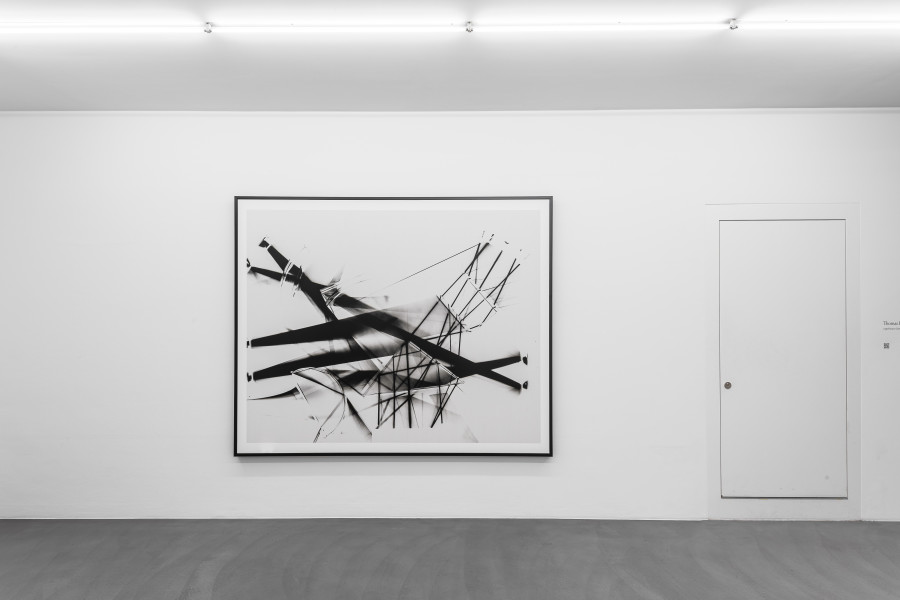 Exhibition view, Thomas Ruff "expériences lumineuses" at Mai 36 Galerie, Zürich, 2025. Photo credit: Peter Baracchi