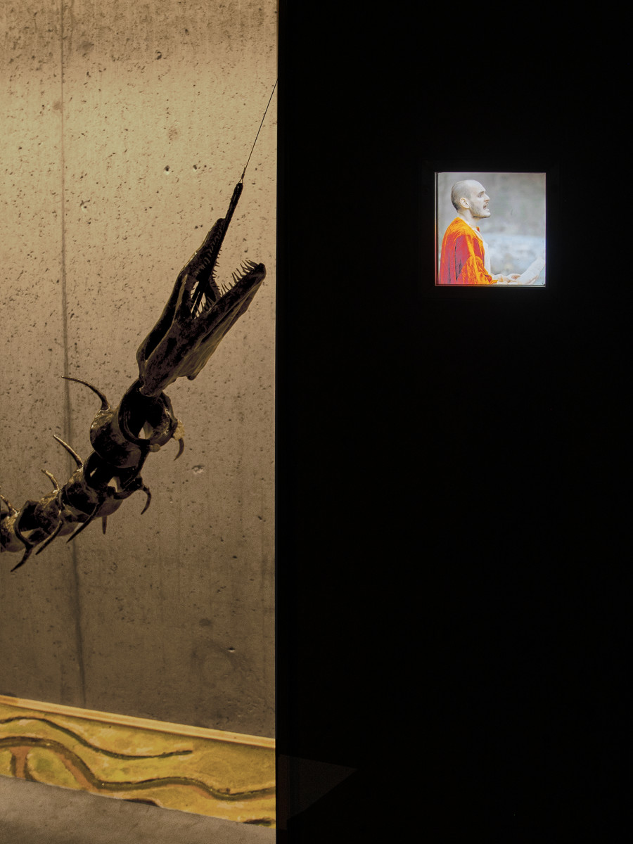 Installation view, Yan Tomaszewski, La Correction, Lemme, Sion, 2025.