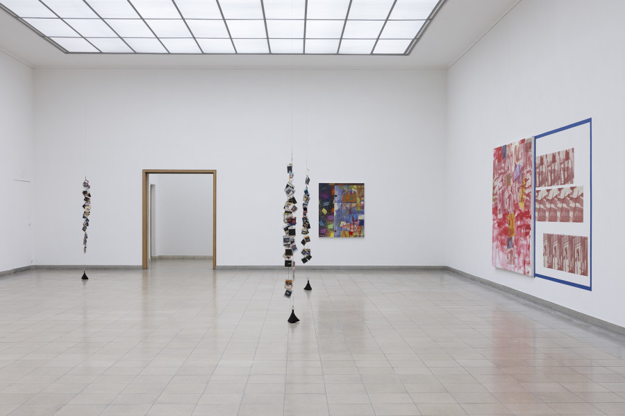 Rochelle Feinstein, The Today Show, installation view, Kunsthaus Glarus, 2025. Photo: Gina Folly. Courtesy the artist and Candice Madey Gallery