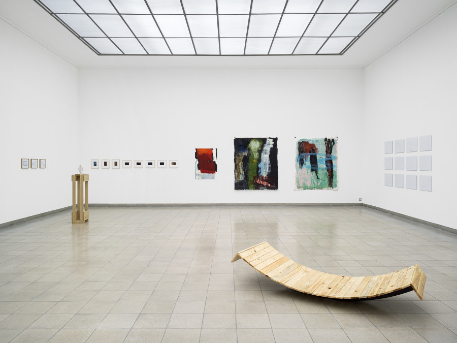 Kunstschaffen Glarus 2022 (A-L), exhibition view, Kunsthaus Glarus, 2022. Photo: Cedric Mussano