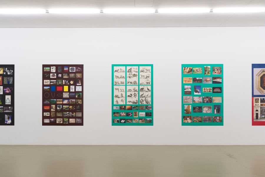 Andrea Büttner: Images in Kant's Critique of the Power of Judgment, Basel, Kunstmuseum Basel | Gegenwart, Andrea Büttner - The core of the relationships, media image, 04.2023, 2014, material / technique: offset print, 11 pieces, dimensions: sheet: unframed, 11 -parts, each 177 x 120 cm, © by the artist / the artist & ProLitteris, Zurich, Courtesy of the artist and Hollybush Gardens, London, Photo: Max Ehrengruber.