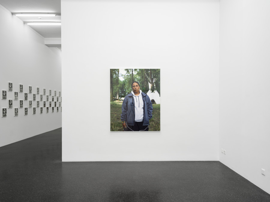 Installation view, Bruno Serralongue, Pour la vie, Galerie Francesca Pia, Zurich, 2022. Photo: Cedric Mussano