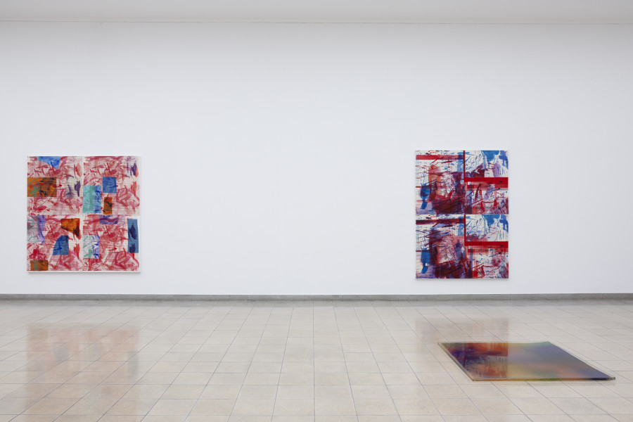 Rochelle Feinstein, The Today Show, installation view, Kunsthaus Glarus, 2025. Photo: Gina Folly. Courtesy the artist and Candice Madey Gallery