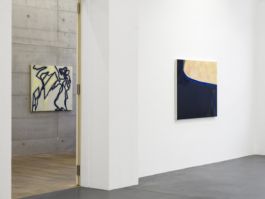 Installation view, Emil Michael Klein, Galerie Francesca Pia, Zurich, 2023-2024. Photo: Cedric Mussano