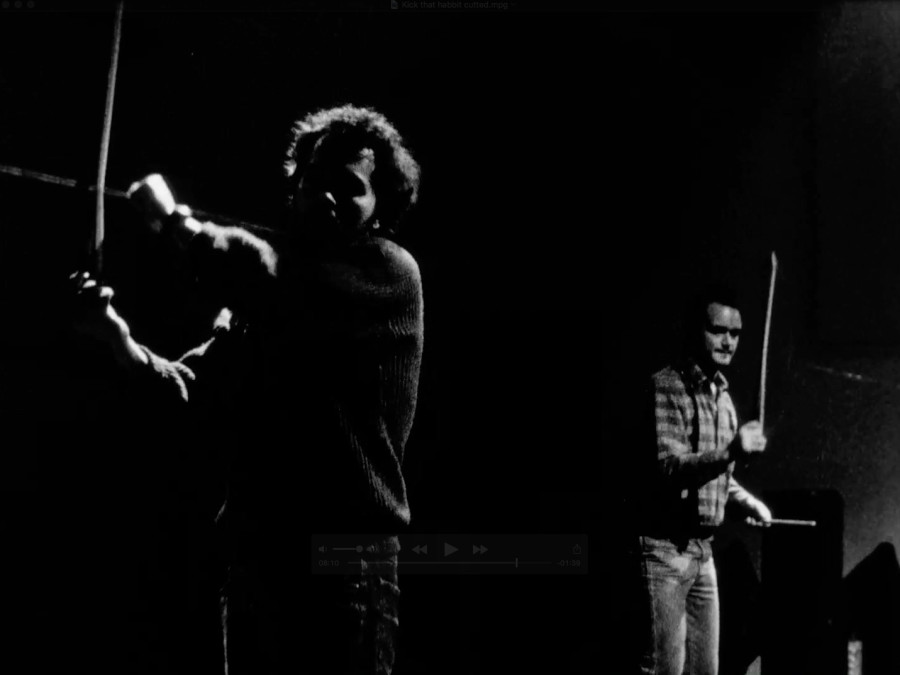 Andy Guhl, Peter Liechti, Norbert Möslang, Kick That Habit, 1989 veröffentlicht, Filmstill